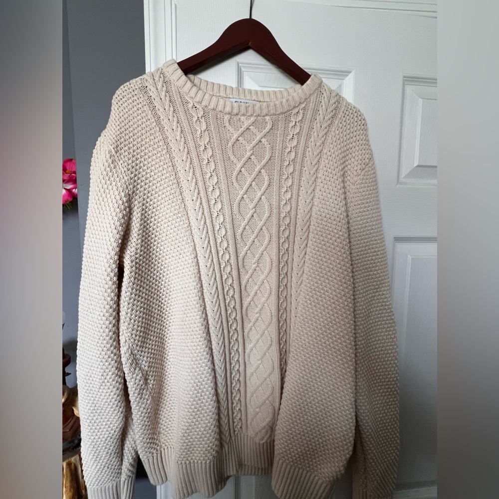 COPY - Old Navy Knit Fisherman Sweater